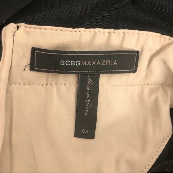 BCBG MaxAzria Black Lace Dress - Picture 13 of 14